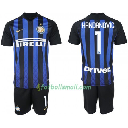 Inter Milan Fotbollströjor HANDANOVIC 1 Barn Hemma tröja 2018/19 Kortärmad